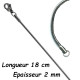 Gourmette acier serpent 2 mm DB 1401