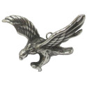 Pendentif aigle acier HPD27A