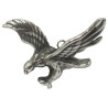 Pendentif aigle acier FPD27A