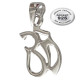 Pendentif symbole méditation OM argent 925 P 901