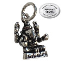 Pendentif ganesh prospérité argent 925 P 700