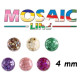 Boule mosaique à visser 1,2 mm MBM