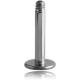 Barre labret titane G23 à visser 1,6 mm du 6 mm au 12 mm TLB-PINS
