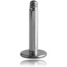 Barre labret titane G23 à visser 1,6 mm du 6 mm au 12 mm TLB-PINS