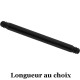 Barre droite acier 316L à visser 1,6 mm du 6 mm au 60 mm de longueur (BL-PINS)