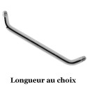 Barre droite coudée, agrafe pour implant titane G23 à visser 1,6 mm du 10 mm au 32 mm de longueur TOST-PINS