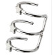 Bijou bague oreille 3 anneaux acier 316L FBC 03