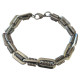 Bracelet acier maillons ressorts 10 mm ENH30A