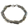 Bracelet acier maillons ressorts 10 mm ENH30A