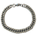 Bracelet chaine acier maille américaine 7 mm HABR08AP
