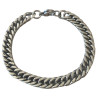 Bracelet chaine acier maille américaine 12 mm HABR08AP