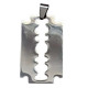 Pendentif lame rasoir acier SSP-117