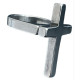 Bague motif croix chrétienne acier FBA2510A