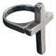 Bague motif croix chrétienne acier FBA2510A