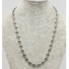 Collier acier grain de café 8 mm HC08A