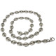 Collier acier grain de café 8 mm HC08A