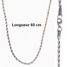 Chaine acier torsadée 3 mm HC102