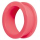 Tunnel pour oreille acrylique rose gros diamètre VFTPI