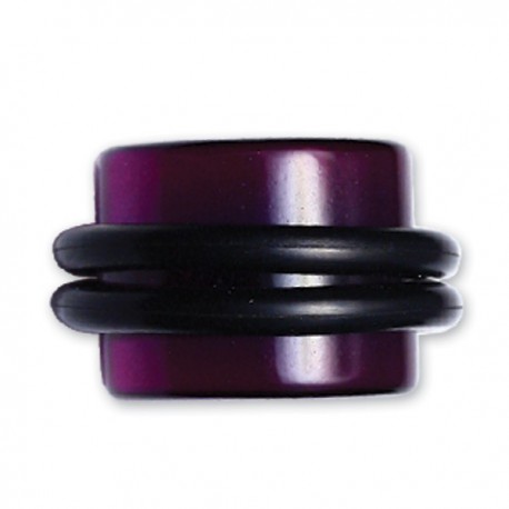 Plug pour oreille acrylique mauve UV gros diamètre UPLPU