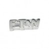 Embout motif FTW (For The Win : pour la victoire) acier 316L, à visser 1,6 mm SC 112