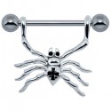 Bijou téton araignée - barre 1,6 mm acier 316L SNS 76
