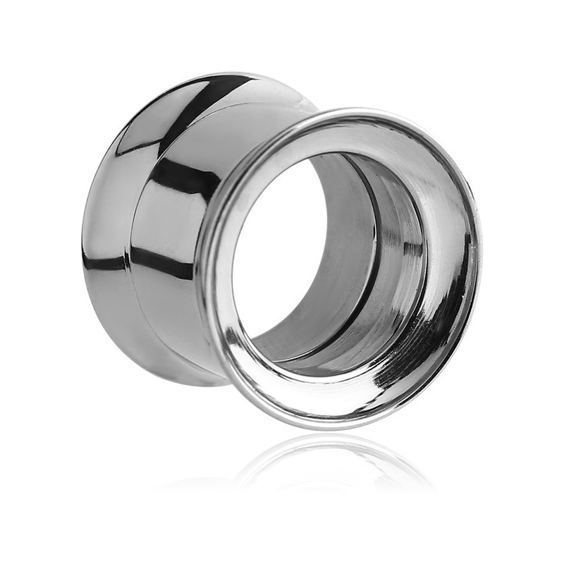 Tunnel D'oreille à Visser Taffstyle - Plastique Doux, Diamètre 4 à 25 Mm, Longueur 10 Mm - Rose