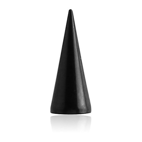 Grand pic ou cone acier noir, à visser 1,2 mm BKMLC