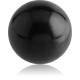 Boule acier noir, à visser 1,2 mm BKMB