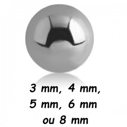 Boule acier 316L, à visser 1,6 mm B