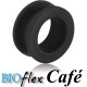 Tunnel oreille bioflex parfumé café gros diamètre ABT 01