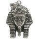 Pendentif tête pharaon Toutankhamon acier HPD116