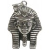 Pendentif tête pharaon Toutankhamon acier HPD116