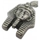 Pendentif tête pharaon Toutankhamon acier HPD116