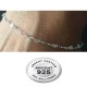 Chaine cheville argent 925 coeurs filigrane 2,5 mm CV 67