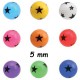 Boule acrylique U.V. étoile, à visser 1,6 mm UPD 47