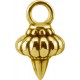 Accessoire charm motif pour personnaliser bijoux en acier doré or fin GPABH 07